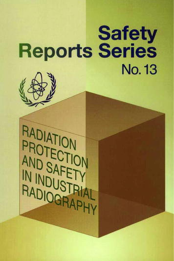 Radiation Protection And Safety In Industrial Radiography - Iaea