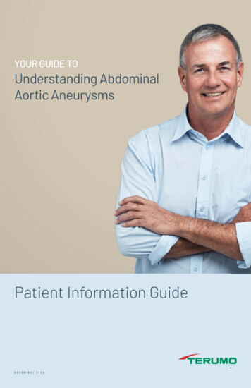 YOUR GUIDE TO Understanding Abdominal Aortic Aneurysms