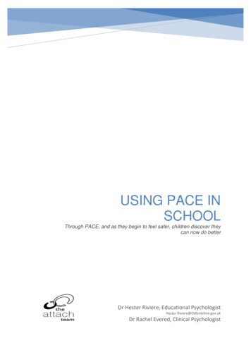 Using PACE In School - Oxfordshire County Council Elections
