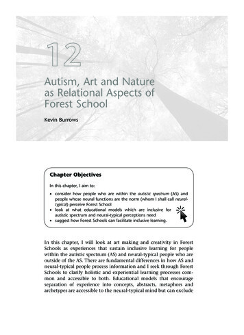Autism, Art And Nature As Relational Aspects Of Forest School