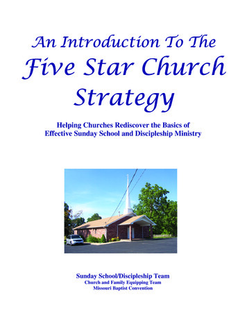 Five-Star Church Strategy - BGAV