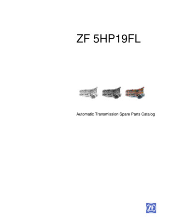 ZF 5HP19FL - ZF Friedrichshafen
