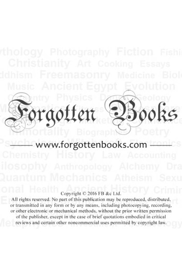 P E N W - Forgotten Books