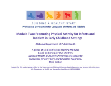 Promoting Physical Activity For Infants And Toddlers In EC .