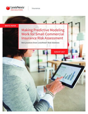 WHITE PAPER Making Predictive Modeling Work For Small .
