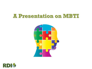 A Presentation On MBTI - WPMU DEV