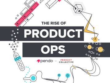 THE RISE OF PRODUCT OPS - Pendo.io