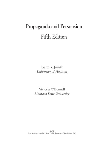 Propaganda And Persuasion - Hidden History Center