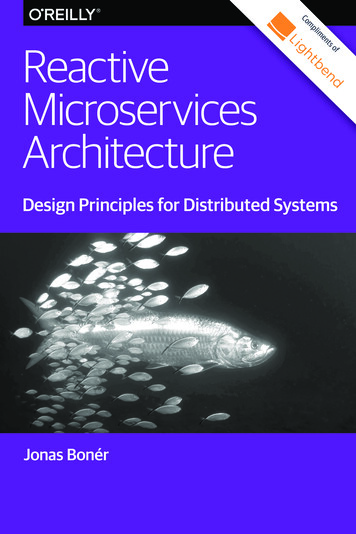 Reactive Microservices Architecture - Jonasboner 