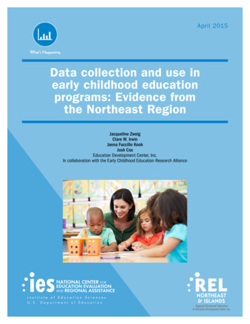 Data Collection And Use In Early Childhood Education .