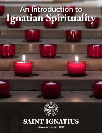An Introduction To Ignatian Spirituality