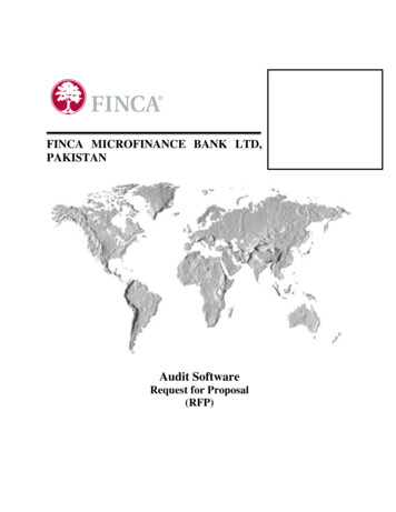 Audit Software - FINCA