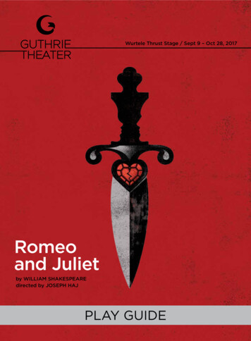 Romeo And Juliet - Guthrie Theater