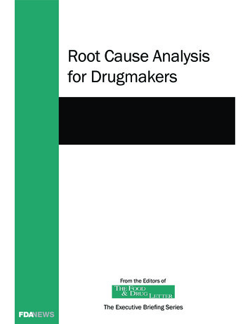 Root Cause Analysis For Drugmakers - FDAnews