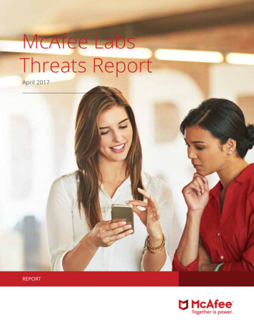 McAfee Labs Threats Report