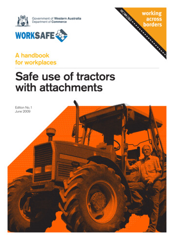 Safe Use Of Tractors With Attachments