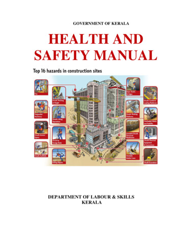 Government Of Kerala Health And Safety Manual