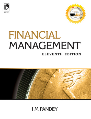 Financial Management - Kopykitab