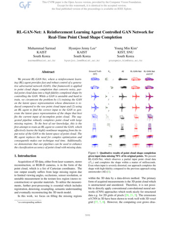 RL-GAN-Net: A Reinforcement Learning Agent Controlled GAN Network For .