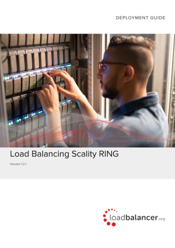 Load Balancing Scality RING