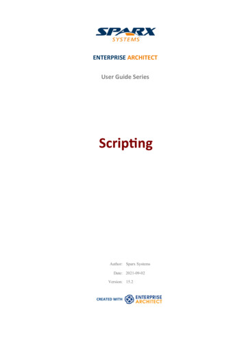 Scripting - Enterprise Architect