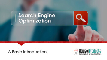 Search Engine Optimization - Advisorproducts 