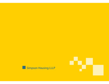 Simpson Housing LLLP - Multifamily Property Management