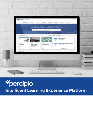 Intelligent Learning Experience Platform - Skillsoft