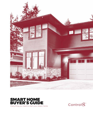 SMART HOME BUYER’S GUIDE - Control4