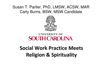 Social Work Practice Meets Religion & Spirituality