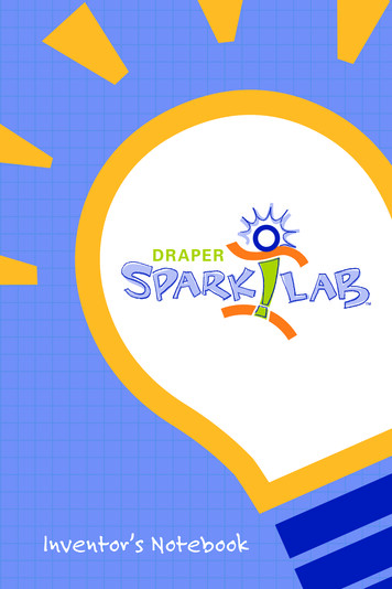 Spark!Lab Inventors Notebook