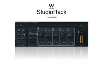 Studio Rack User Guide - Waves Audio