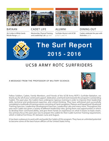 SURF REPORT 2015-2016 - UC Santa Barbara