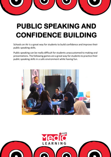 SYN Public Speaking And Confidence Building Games