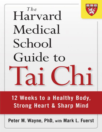 The Harvard Medical School Guide To Tai Chi