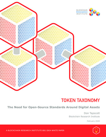 Tapscott Token Economy Blockchain Research Institute