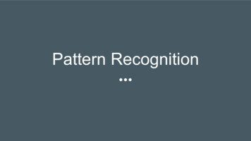 Pattern Recognition - Cs.stonybrook.edu
