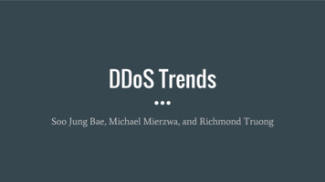 DDoS Trends - Eecs.yorku.ca