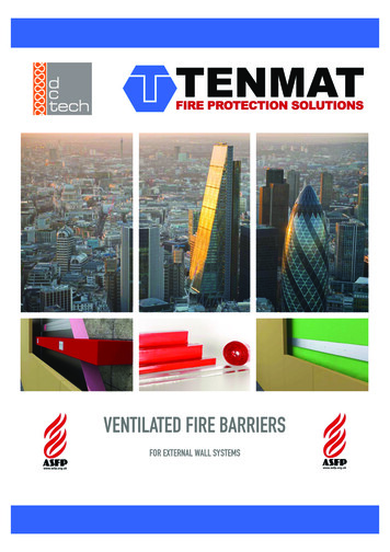 VENTILATED FIRE BARRIERS - Agnew Building Supplies