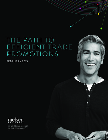 THE PATH TO EFFICIENT TRADE PROMOTIONS - Nielsen