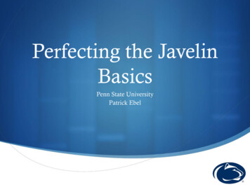 Perfecting The Javelin Basics - USTFCCCA