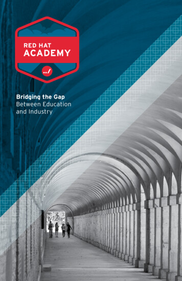 Bridging The Gap Between Education And Industry - Red Hat