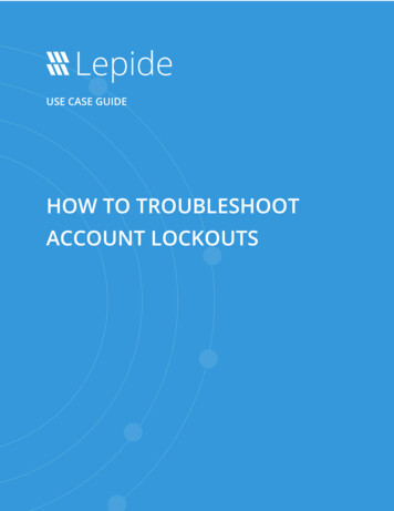 How To Troubleshoot Account Lockouts - Lepide