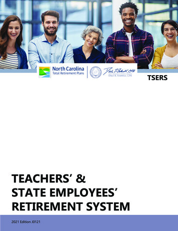 TEACHERS’ & STATE EMPLOYEES’ RETIREMENT SYSTEM