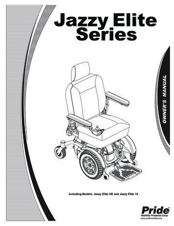 Jazzy Elite Series - Pride Mobility Products Corp.