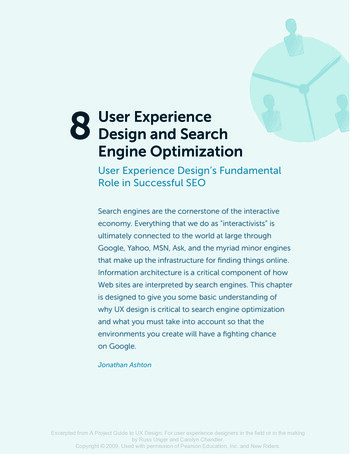 8 User Experience Design And Search Engine Optimization