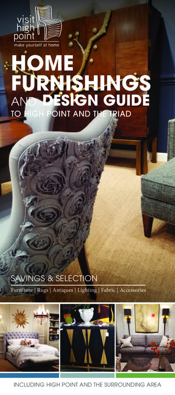 HOME FURNISHINGS - Visit High Point
