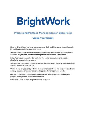 Project And Portfolio Management On SharePoint - BrightWork
