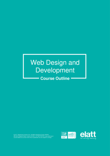 Web Design And Development - ELATT