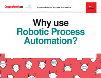 Why Use Robotic Process Automation? - Bitpipe